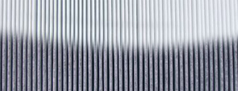 Filtro pulito e sporco